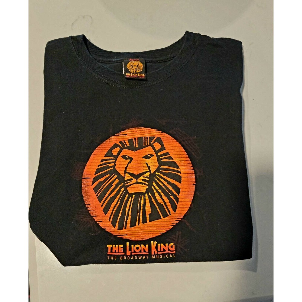 Disney’s The Lion KIng T Shirt From The Broadway Musical Size M